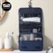 Portable Waterproof Toiletry Bag With Hanging Hook Large Capacity Travel Makeup Bathroom Organize