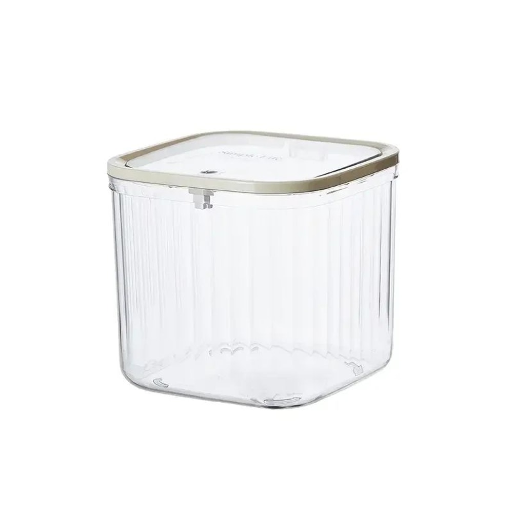 Transparent Mini Desktop Storage Box With PopUp Lid Waterproof Seal 6