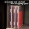 Clear A4 Plastic Document Organizer Storage Box With Dustproof Lid 2