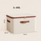 Foldable Clothes Storage Box With Zipper Handle For Closet Organization 8