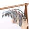 10Clip Stainless Steel Windproof Sock Drying Rack NonSlip Laundry Hanger For Socks Underwear Towe 2
