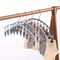 10Clip Stainless Steel Windproof Sock Drying Rack NonSlip Laundry Hanger For Socks Underwear Towe 2