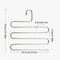 5Tier Stainless Steel Pants Hanger SpaceSaving MultiLayer Closet Organizer Rack 4