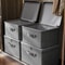 Foldable Fabric Storage Box With Wheels Password Lock Collapsible Closet Organizer Container 3