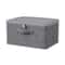 Foldable Fabric Storage Box With Wheels Password Lock Collapsible Closet Organizer Container 5