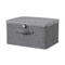 Foldable Fabric Storage Box With Wheels Password Lock Collapsible Closet Organizer Container 5