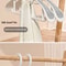 Thick WideShoulder NonSlip Plastic Clothes Hanger HeavyDuty Household Drying Rack 2