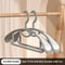 Thick WideShoulder NonSlip Plastic Clothes Hanger HeavyDuty Household Drying Rack 3