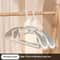 Thick WideShoulder NonSlip Plastic Clothes Hanger HeavyDuty Household Drying Rack 4