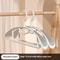 Thick WideShoulder NonSlip Plastic Clothes Hanger HeavyDuty Household Drying Rack 4