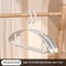 Thick WideShoulder NonSlip Plastic Clothes Hanger HeavyDuty Household Drying Rack 9