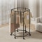 Hexagon Rotating Floor Clothes Rack 360 Movable Garment Organizer Hat Stand 2