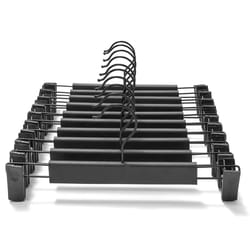 adjustable clip pants & skirt hangers – space-saving trouser & garment organizer