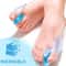 Silicone Toe Splitter Correction Sleeve Hallux Valgus Bunion Support Separator 1