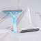 3in1 Glass Cleaning Squeegee MultiSurface Shower Window Water Wiper 8