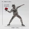 Resin BanksyInspired Flower Thrower Figurine Modern Street Art Desk Sculpture 7