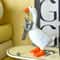 Cute Magnetic Goose Key Holder Resin Decorative Figurine Entryway Organizer 5