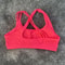 Womens HighStrength Cross Back Sports Bra Solid Color Supportive Fitness Yoga Top 11