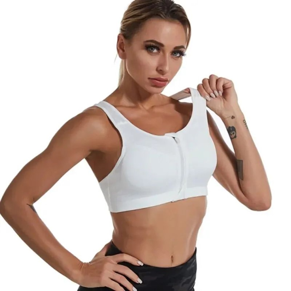 Womens ShockAbsorbing Yoga Fitness Bra Breathable QuickDry Sports Bra 2