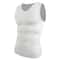 Mens VNeck Compression Body Shaper Tank Slimming Tummy Control Base Layer 7