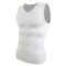 Mens VNeck Compression Body Shaper Tank Slimming Tummy Control Base Layer 7