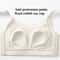 White Seamless FullCup Minimizer Bra UltraThin Side Control Everyday Support 1