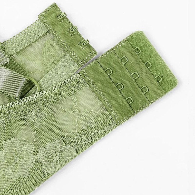 Sexy Lace Sheer Underwire Bra Plus Size Lingerie BF Cup 4