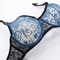 Sexy Lace Embroidery Underwire Bra Hollow Out Plus Size Lingerie AD Cup 3