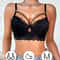 LuxeLift Lace Underwire PushUp Bra AntiSagging 34 Cup Support Bra For Women 2