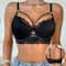 LuxeLift Lace Underwire PushUp Bra AntiSagging 34 Cup Support Bra For Women 3