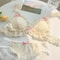 SweetMuse French Retro Lolita Lace Bra Set Wireless Japanese Style Bra Panty 6