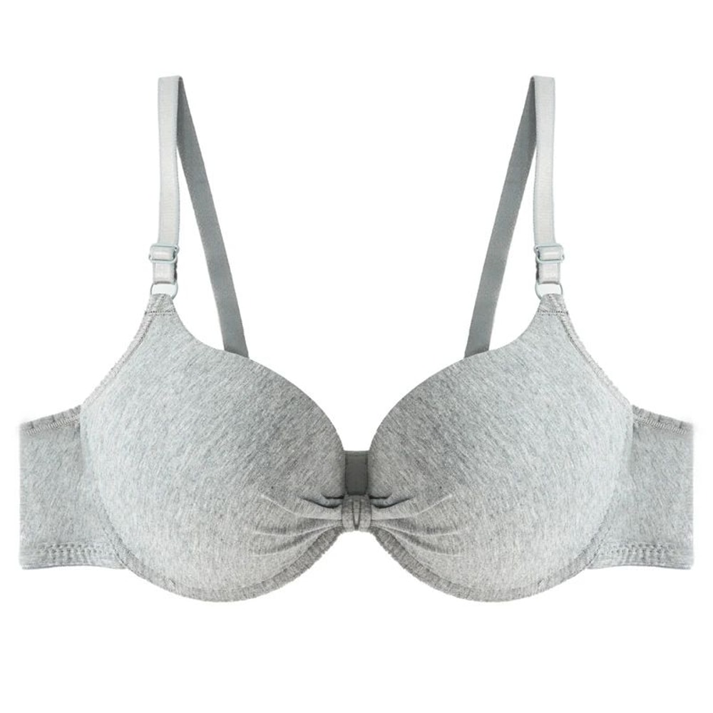 SilhouetteBoost Deep V Backless PushUp Bra Sexy Underwire Padded Cotton Support 8