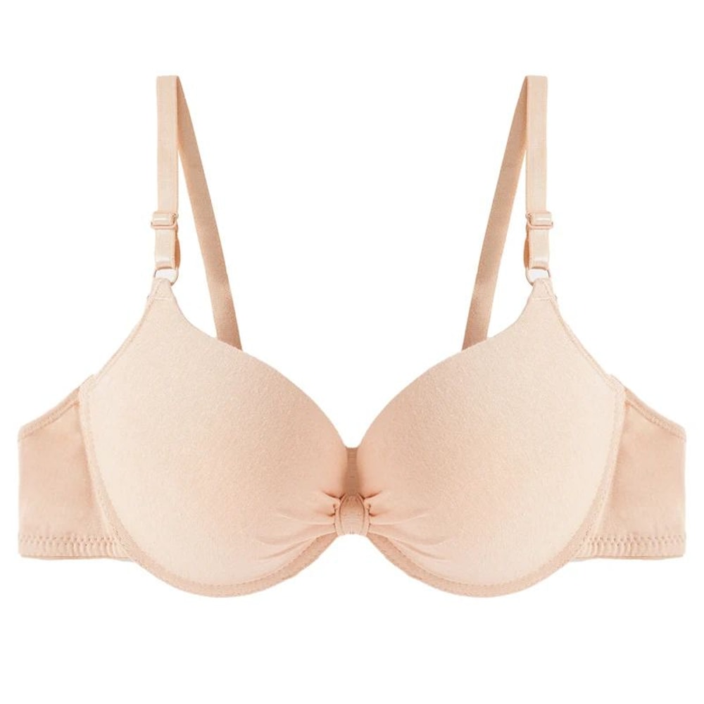 SilhouetteBoost Deep V Backless PushUp Bra Sexy Underwire Padded Cotton Support 9