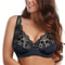 MELIYUU Floral Lace Plunge Bra Sexy Underwire 34 Cup Unlined Plus Size Lingerie 0