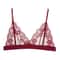 SheerBloom Lace Ultrathin Bralette Sexy Unlined Transparent Floral Bra 8