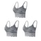 ComfortLace Wireless Seamless Bralette Set Padded Lace PushUp Vest Bras 3 Pcs 8