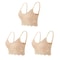 ComfortLace Wireless Seamless Bralette Set Padded Lace PushUp Vest Bras 3 Pcs 9