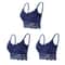ComfortLace Wireless Seamless Bralette Set Padded Lace PushUp Vest Bras 3 Pcs 11
