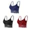 ComfortLace Wireless Seamless Bralette Set Padded Lace PushUp Vest Bras 3 Pcs 6