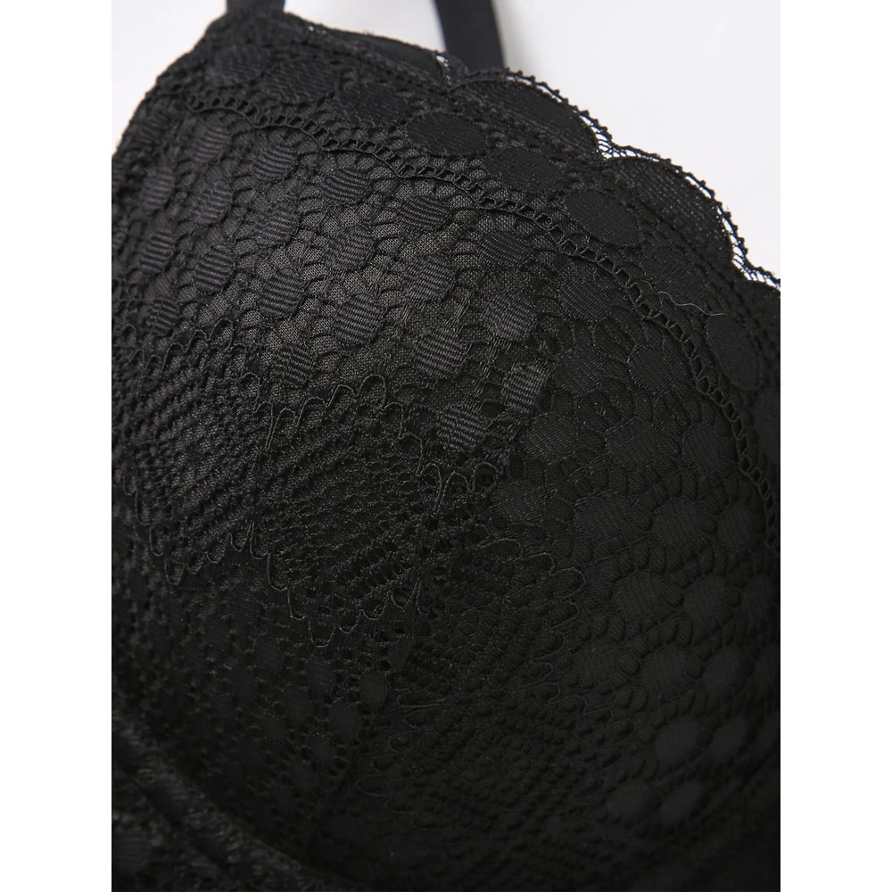 EleganceLift Lace PushUp Bra Underwire 34 Cup For BD Cups 4