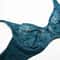 SheerSculpt Deep V Lace Underwire Bra UltraThin Plus Size Unlined Lingerie BF Cups 0