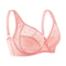 SheerSculpt Deep V Lace Underwire Bra UltraThin Plus Size Unlined Lingerie BF Cups 8