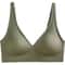 SmoothLift Seamless VNeck Wireless Bra Adjustable Gathered Comfort Bralette 10