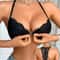 GlamLift Front Clasp Lace PushUp Bra Sexy Splicing Comfort Fit 1