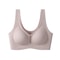 CAITING Nude Seamless OnePiece Push Up Bra For Women Invisible Gathered Bralette For Small Chest 8