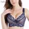 FallSweet Lace Push Up Padded Underwire Bra Plus Size Add Two Cup Support Brassiere 0