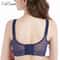 FallSweet Lace Push Up Padded Underwire Bra Plus Size Add Two Cup Support Brassiere 2