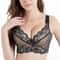 FallSweet Lace Push Up Padded Underwire Bra Plus Size Add Two Cup Support Brassiere 6