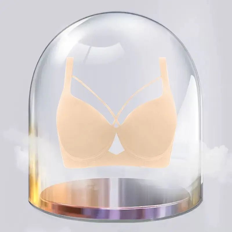 Large Size Seamless Push Up Bra Anti Sagging Underwire Breast Collection Lingerie 6