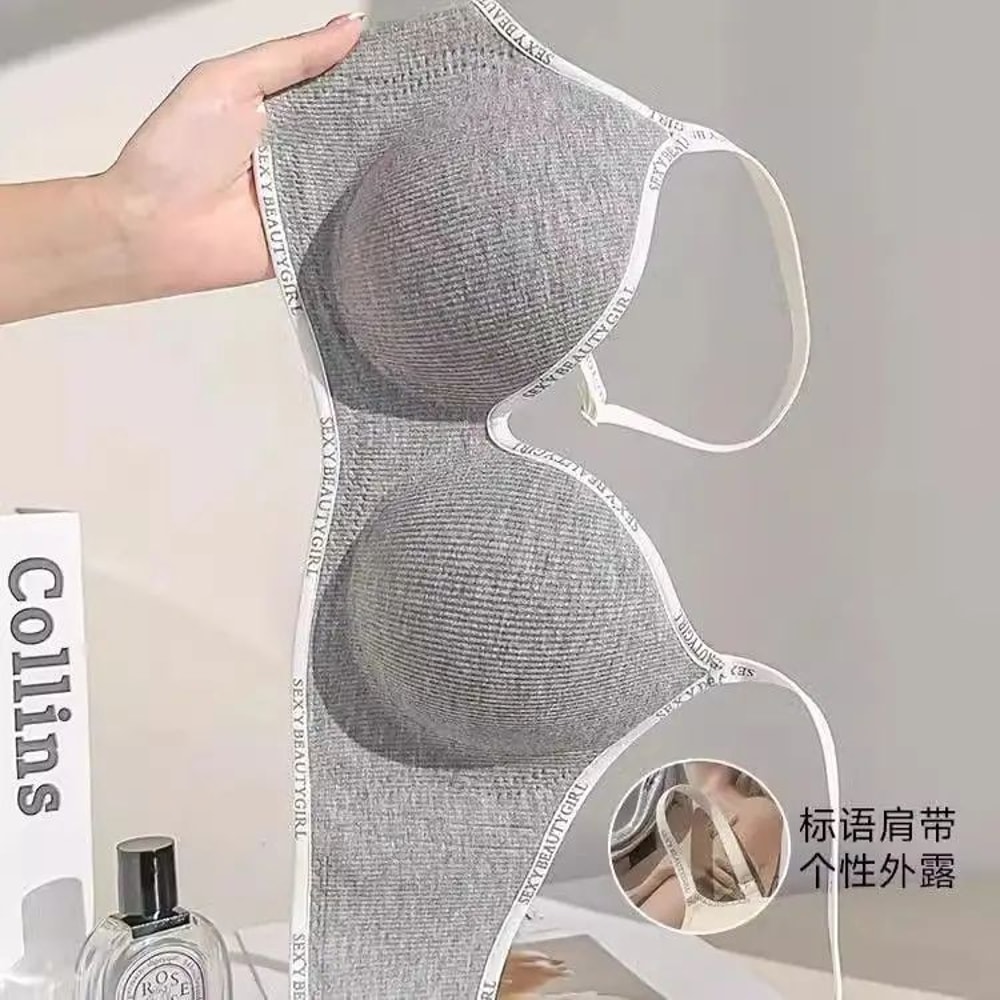 Thickened Wireless Push Up Bra Seamless Invisible AntiSlip Support For Small Chest 2
